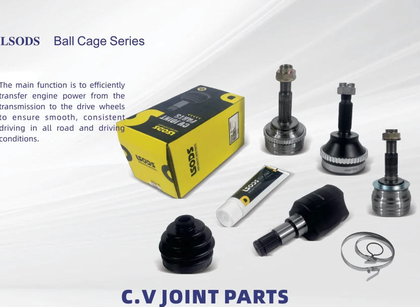 CV joint parts with LSODS branded packaging