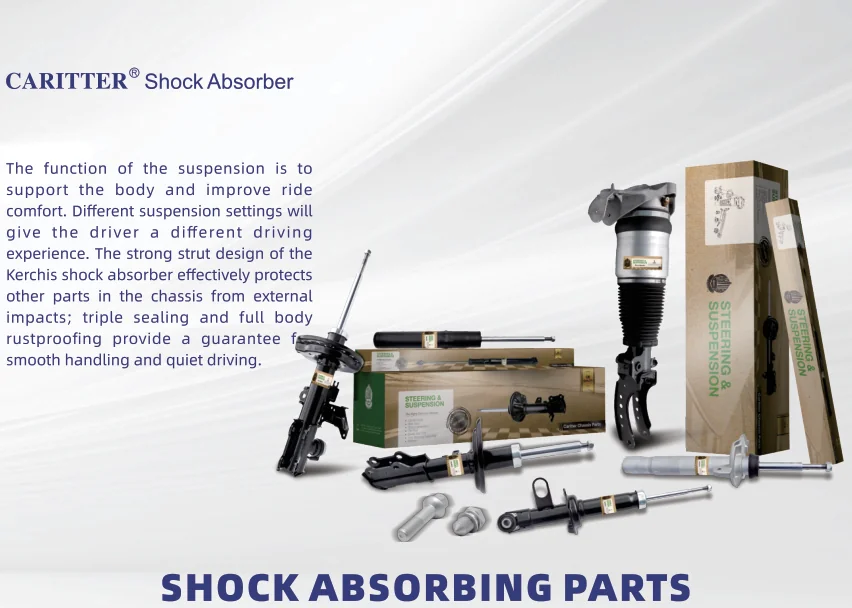 LSODS shock absorber product and branded packaging