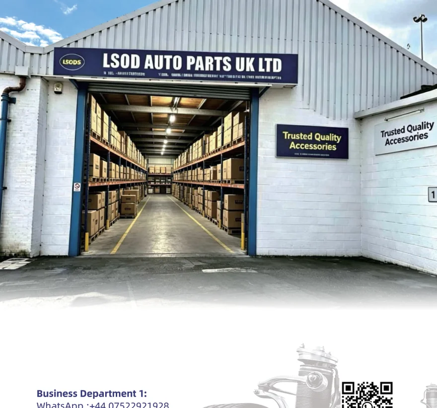 LSOD Auto Parts UK warehouse trade facility pictured in the company brochure